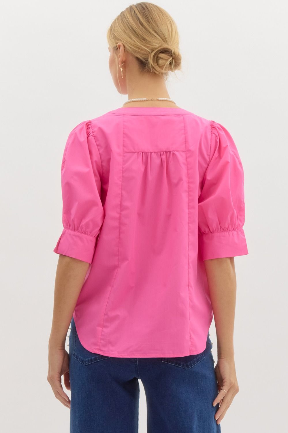 The Polla Poplin Top