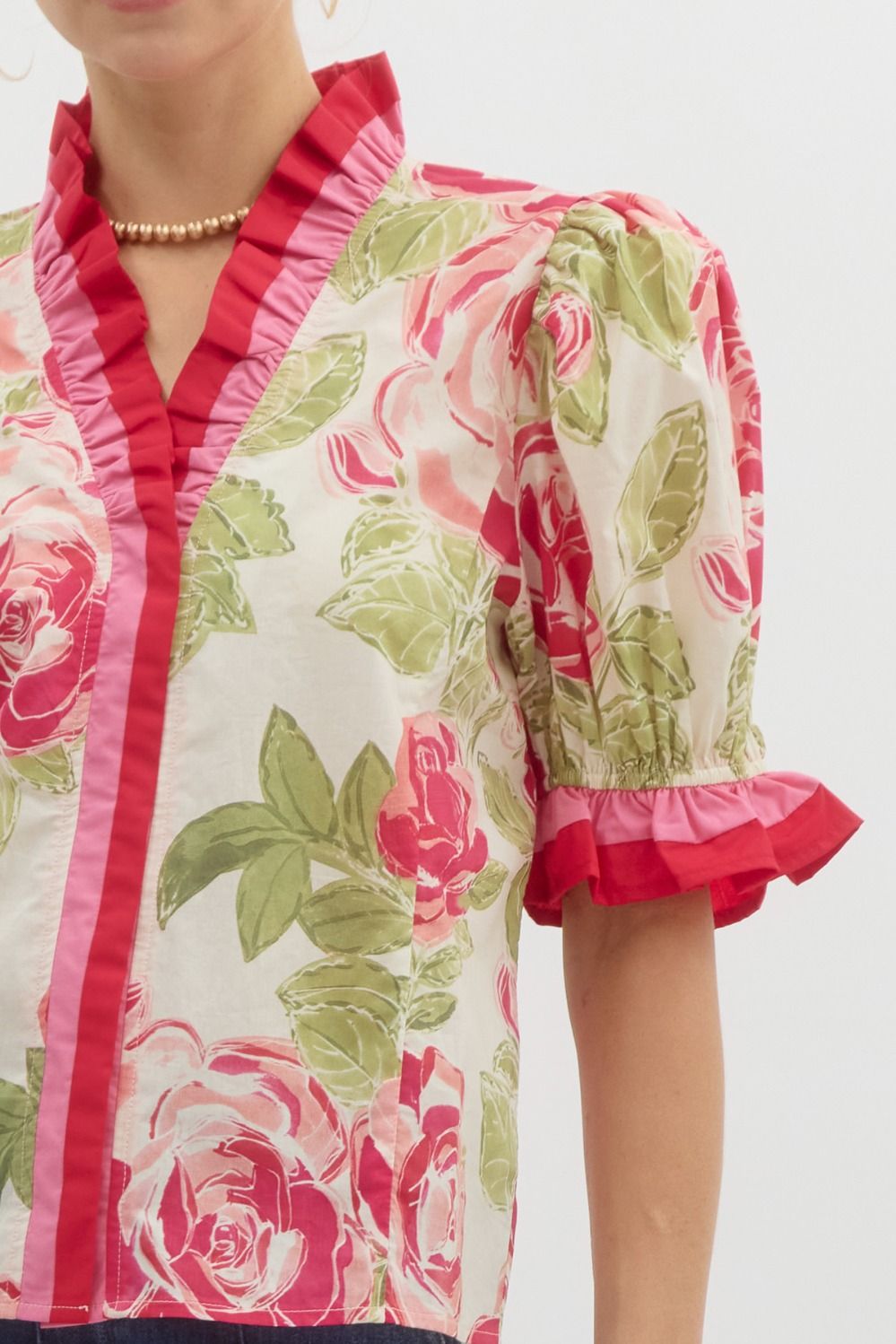 The Rolo Rose Blouse