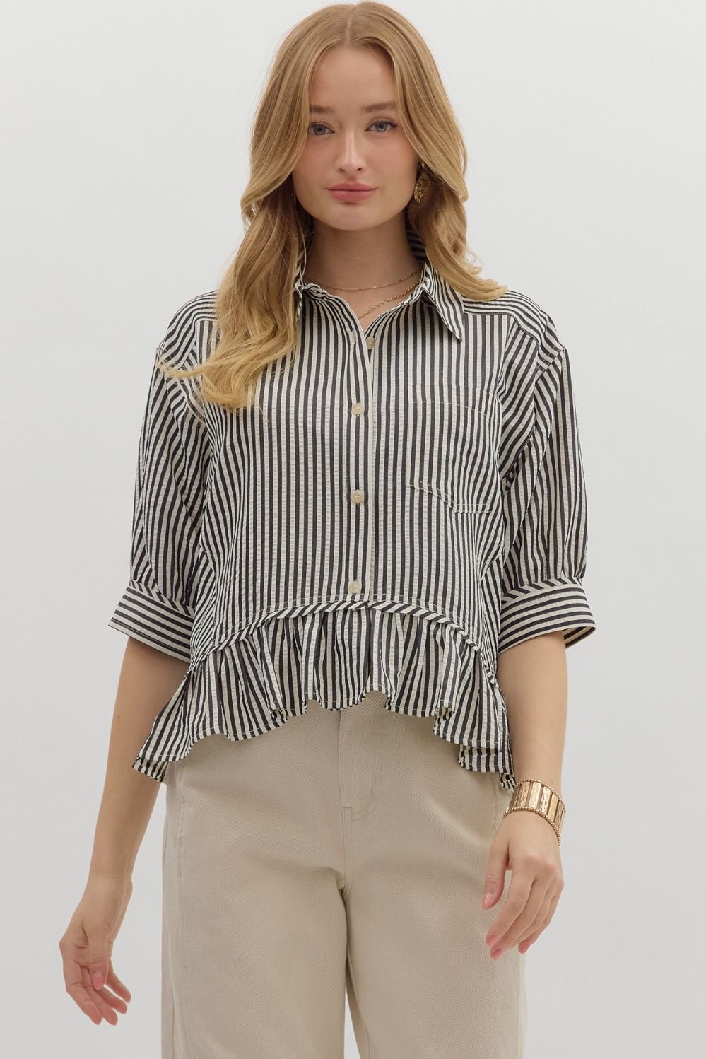 The Sivvey Striped Top