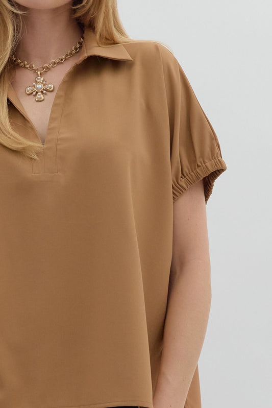 The Vela V-Neck Blouse