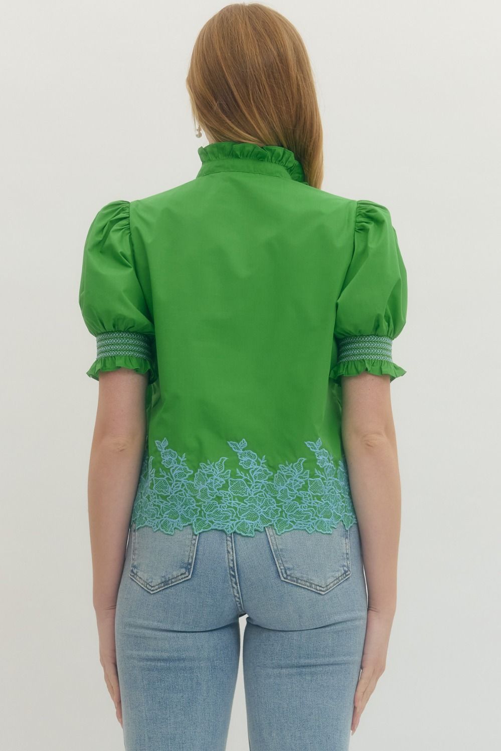 The Ellen Embroidered Top
