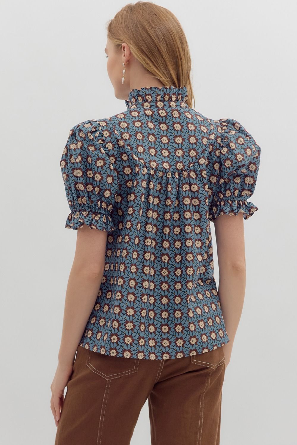 The Florence Floral Blouse