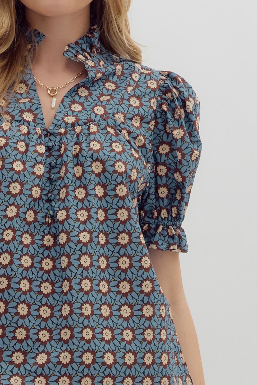 The Florence Floral Blouse