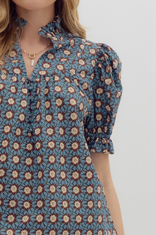 The Florence Floral Blouse