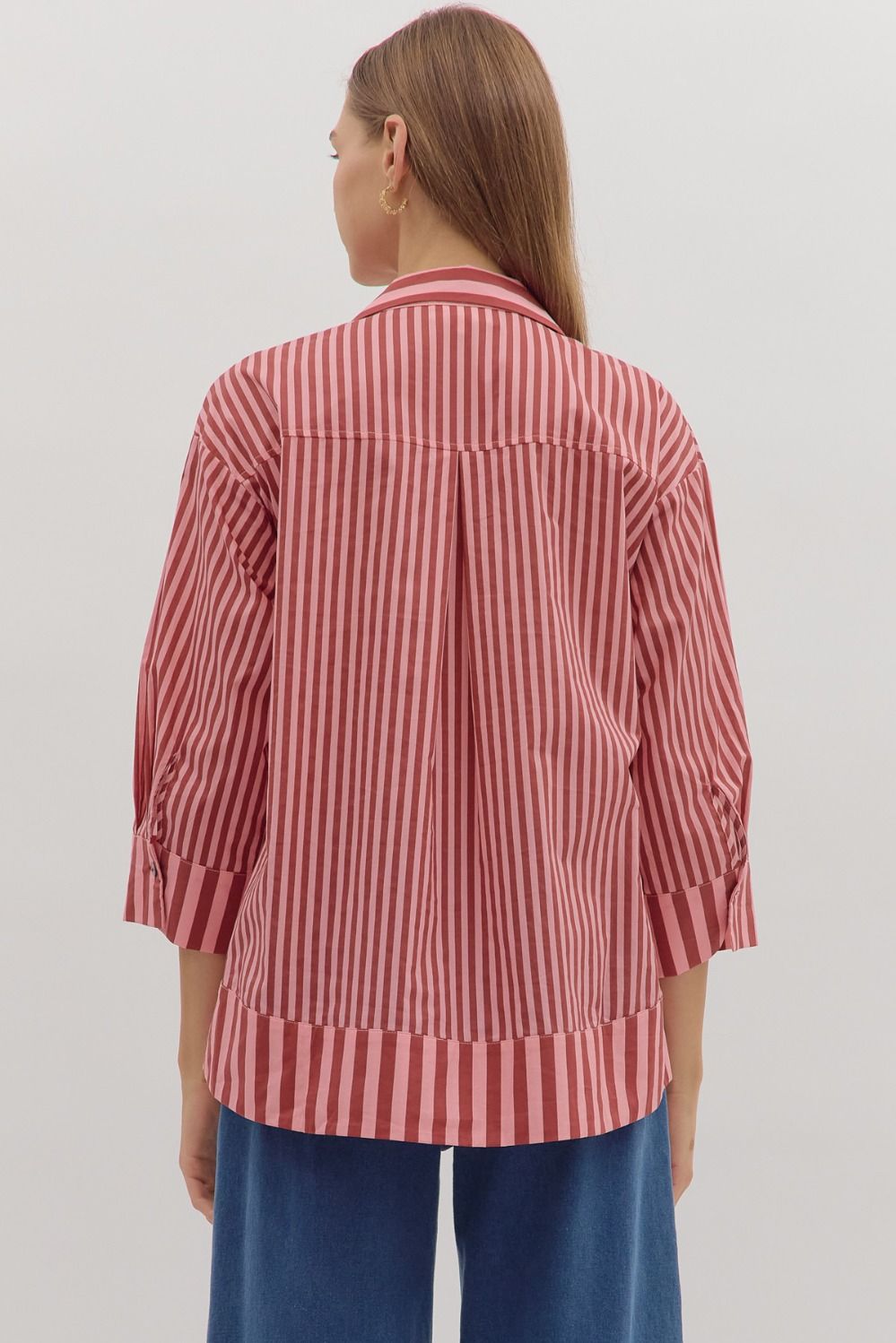 The Stella Striped Blouse