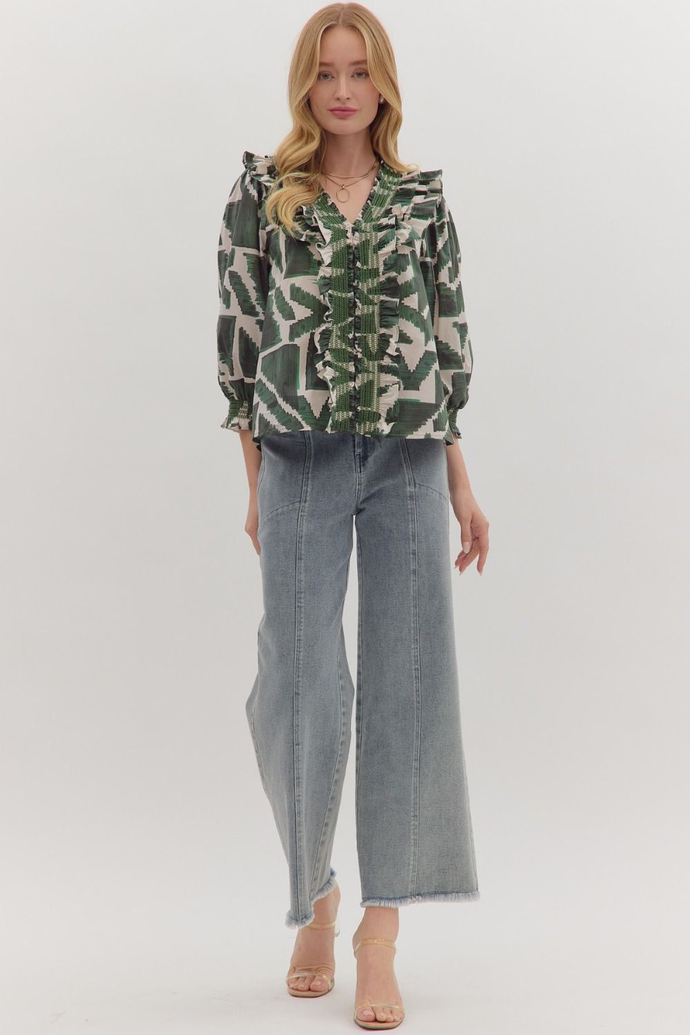 The Posha Printed Blouse