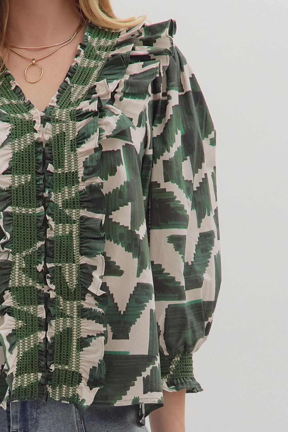 The Posha Printed Blouse