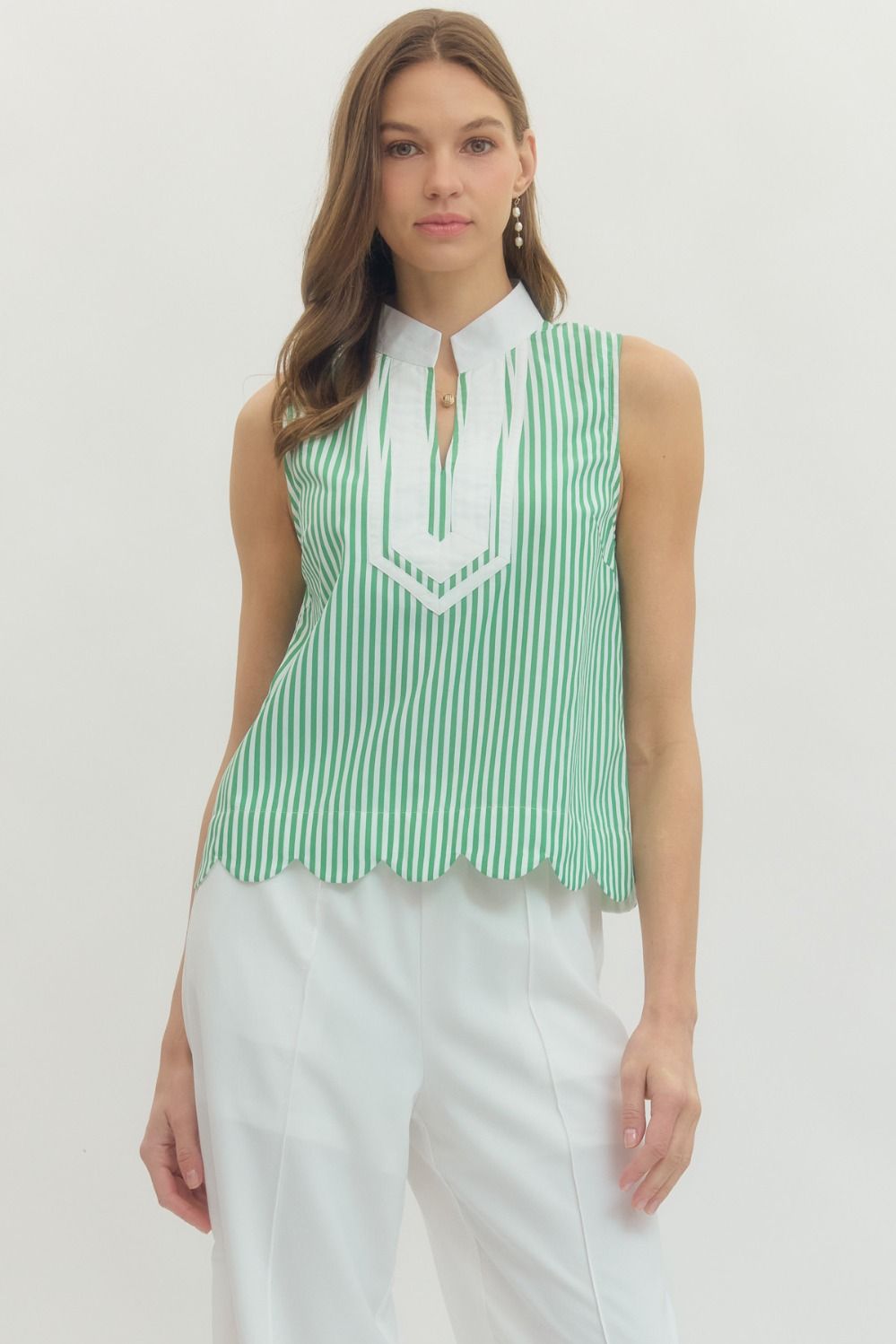 The Sawney Striped Tank