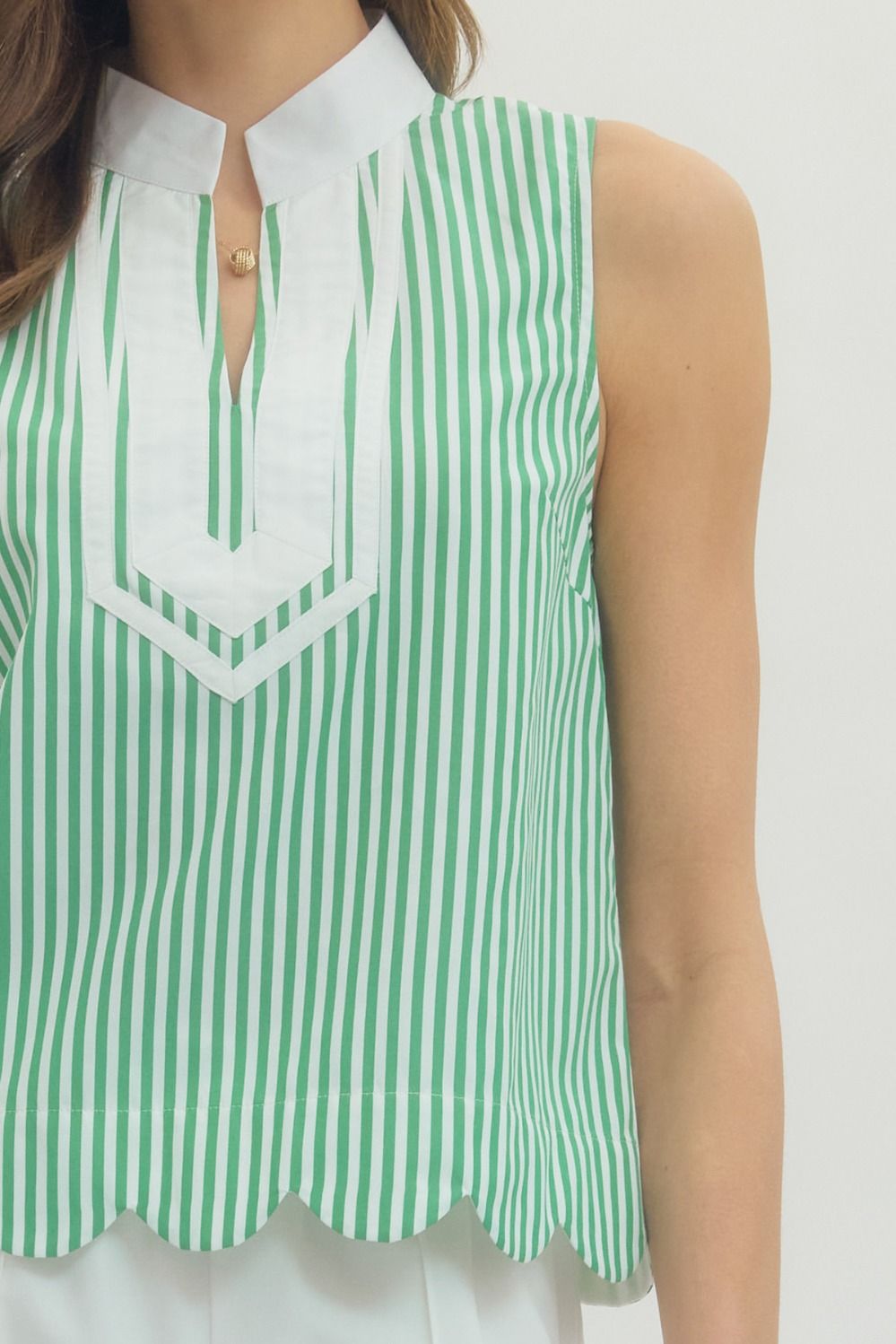 The Sawney Striped Tank