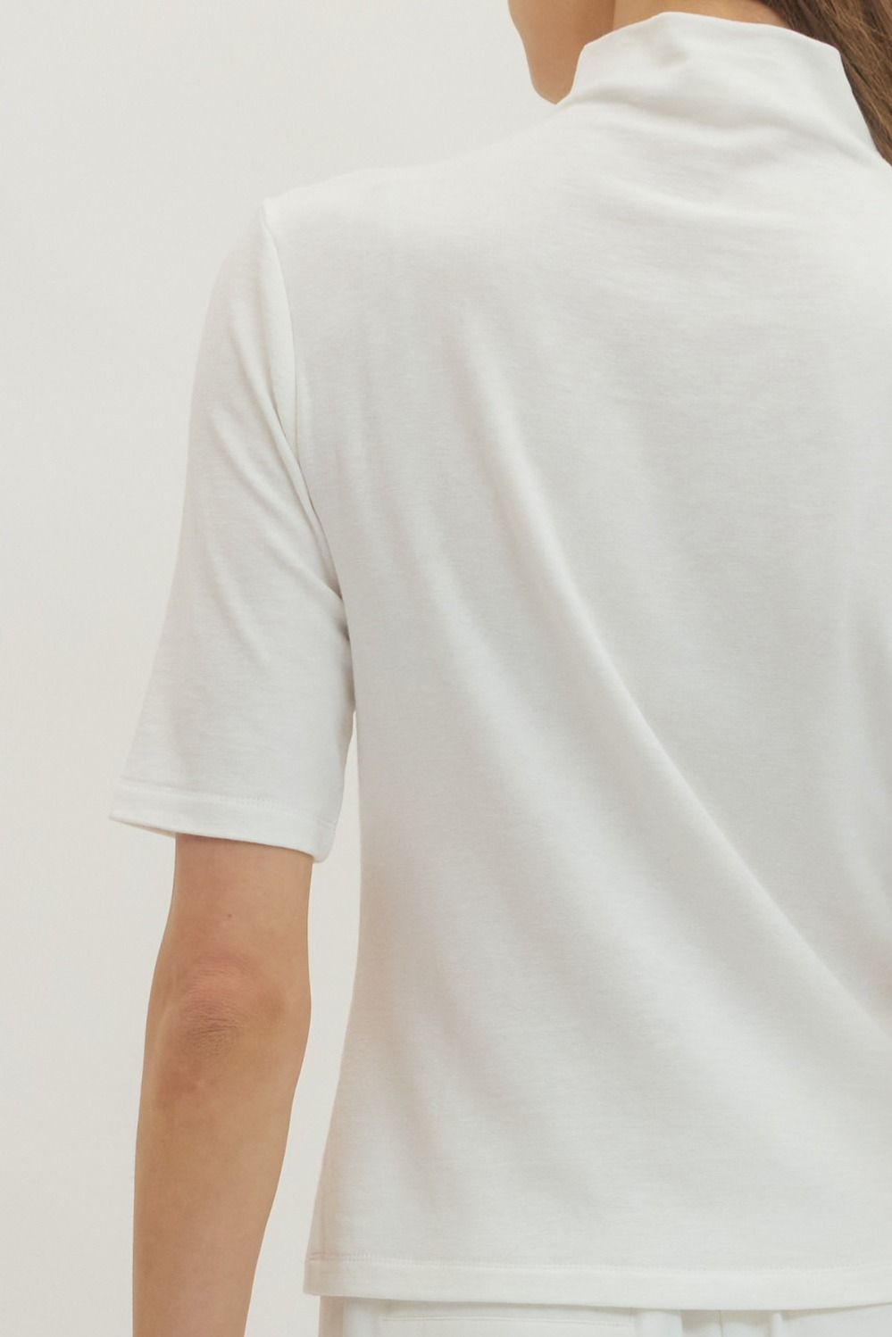 The Mae Mock Neck Top