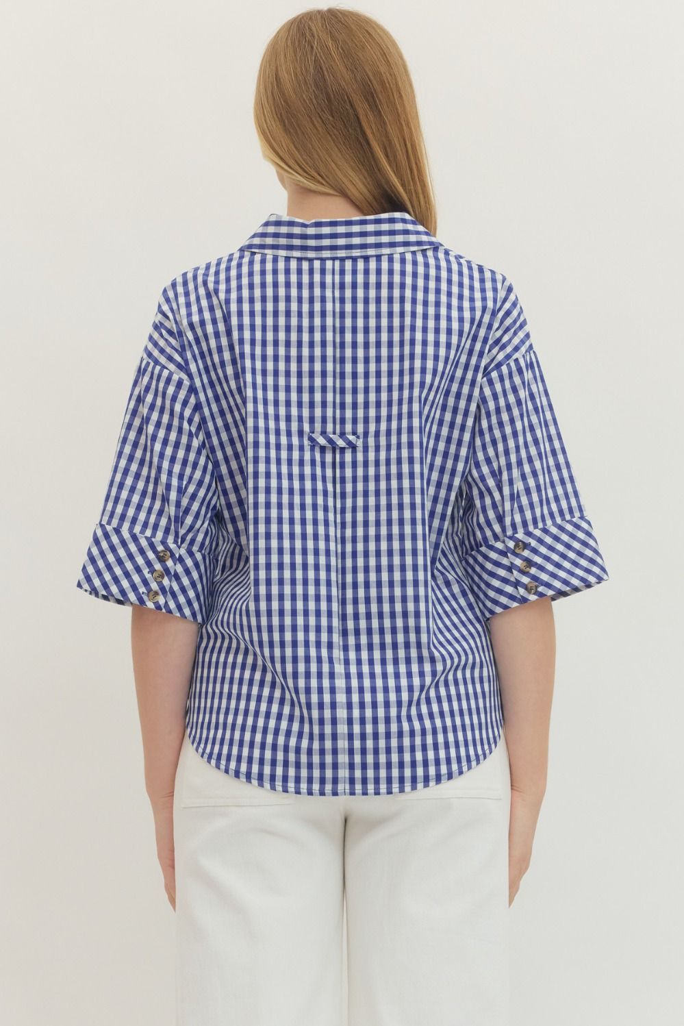 The Grayton Gingham Top