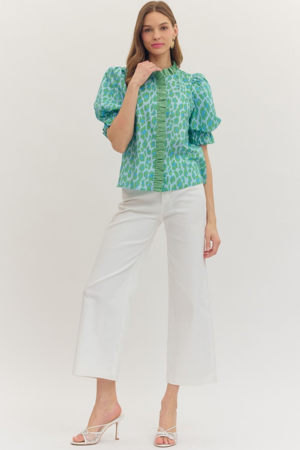The Lennie Leopard Top