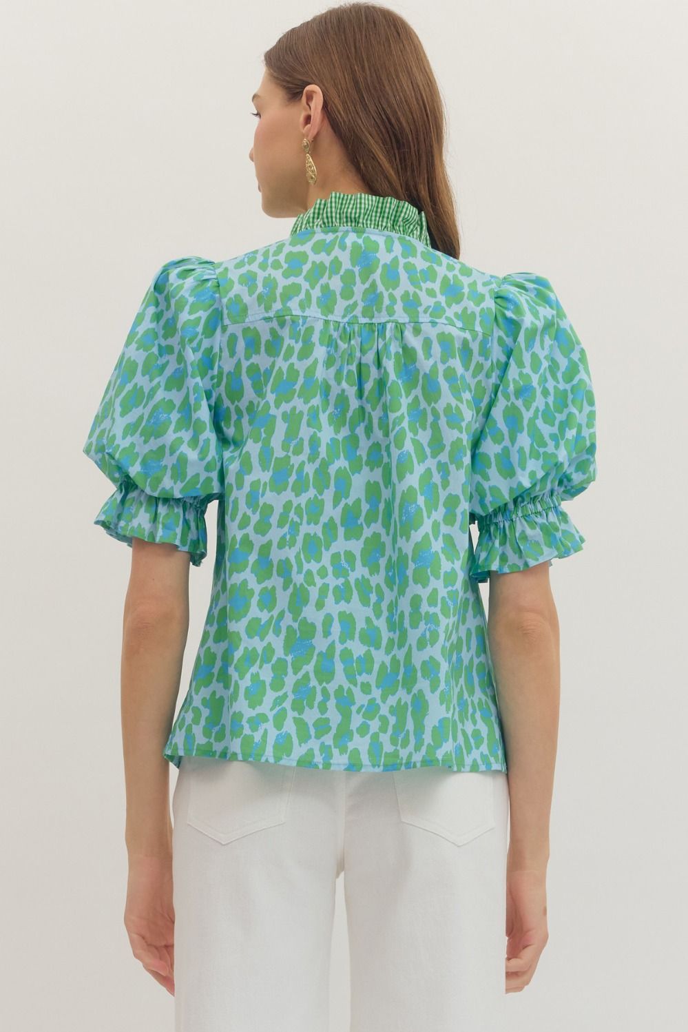 The Lennie Leopard Top