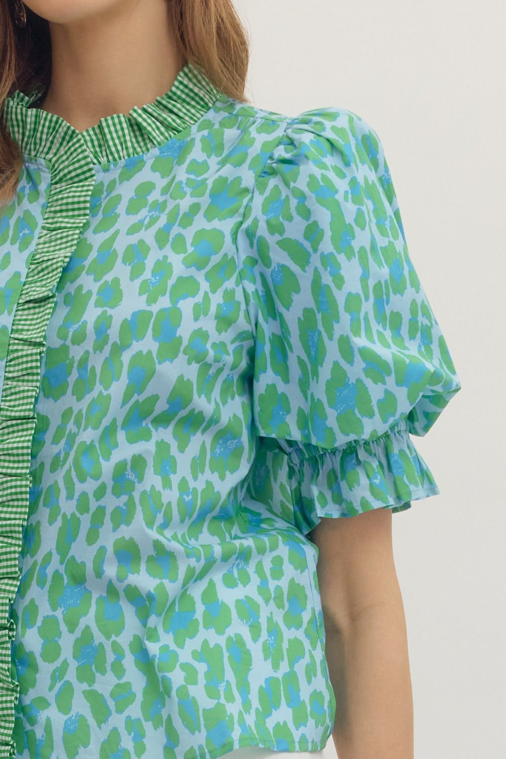 The Lennie Leopard Top