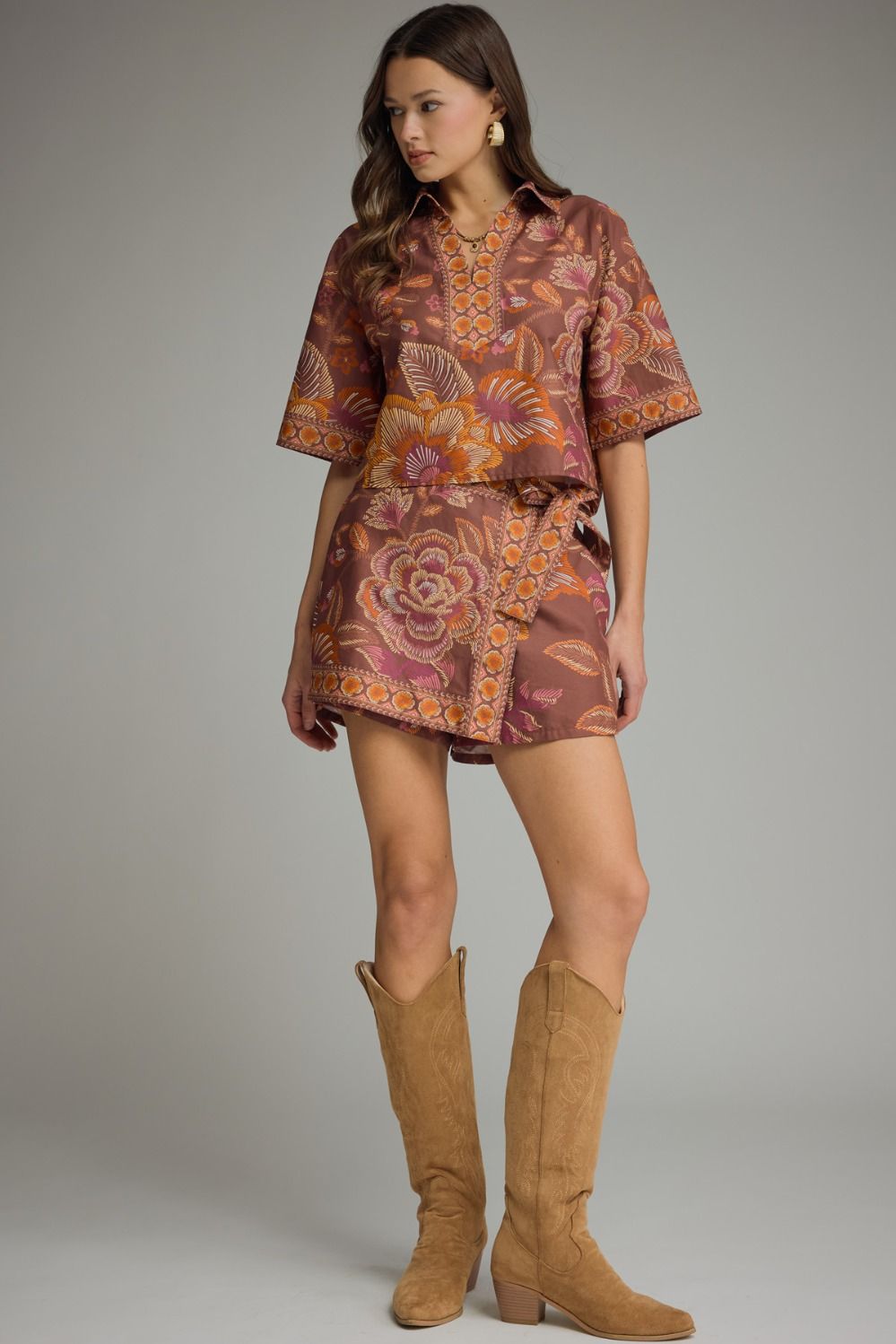 The Brynlee Botanical Blouse