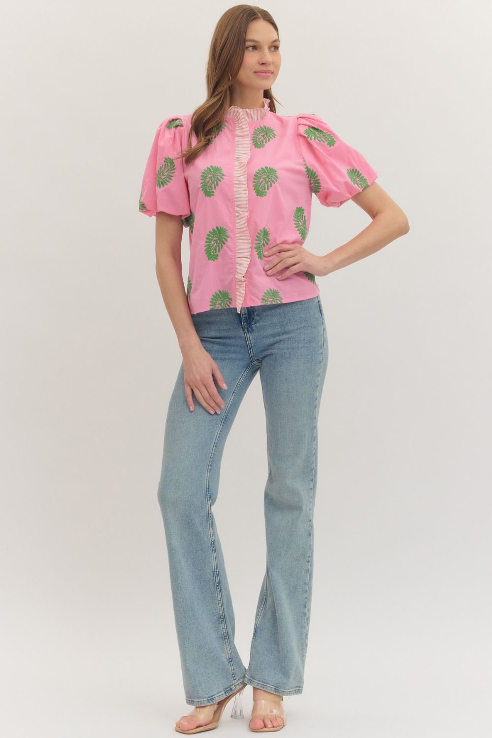 The Bennie Botanical Blouse