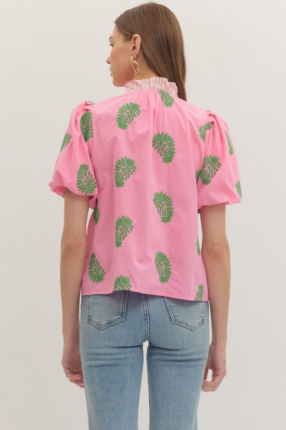 The Bennie Botanical Blouse