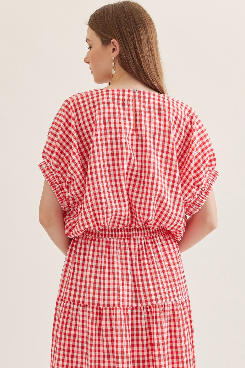 The Greta Gingham Top