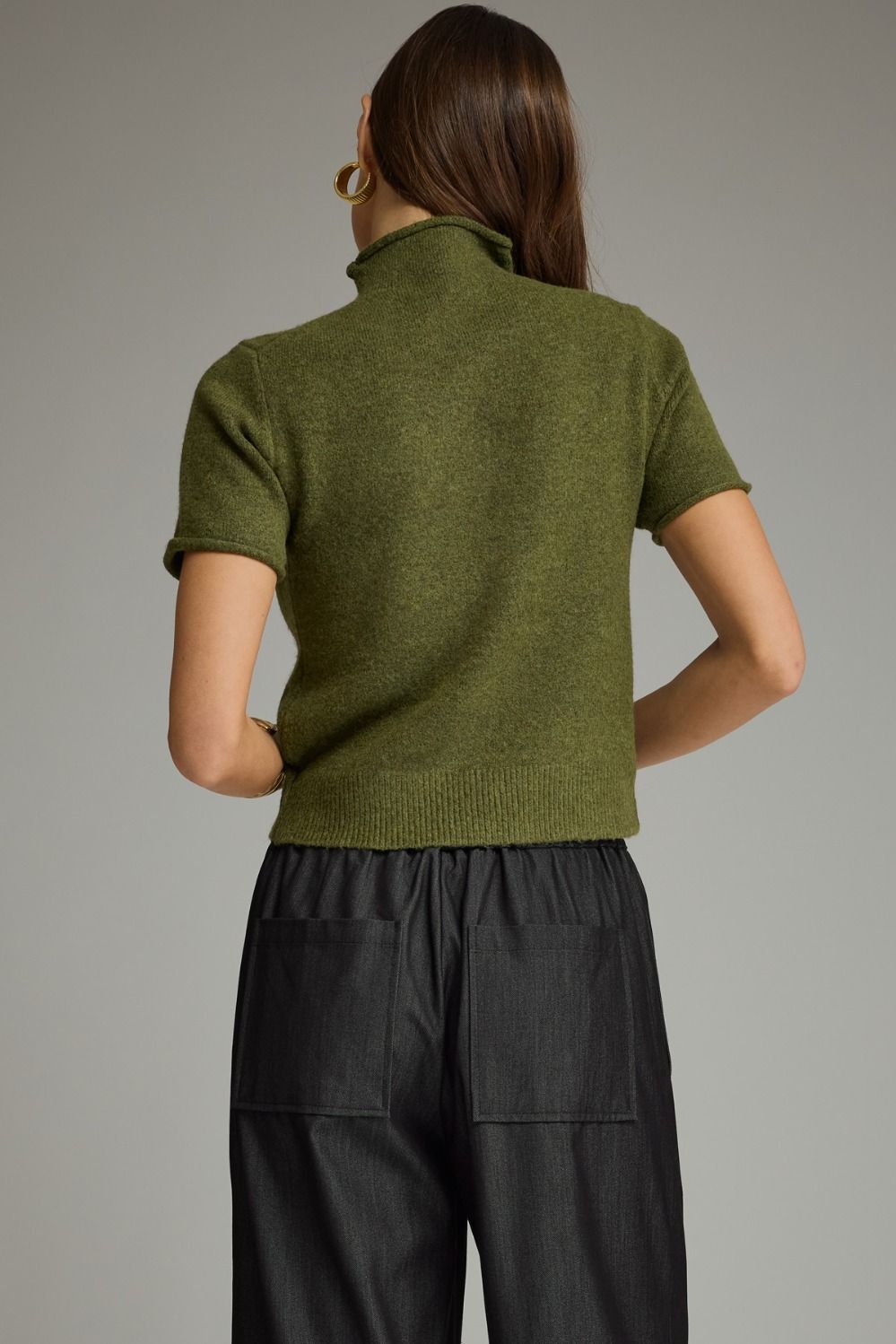 The Milee Mock Neck Sweater
