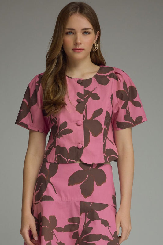 The Fallyn Floral Top