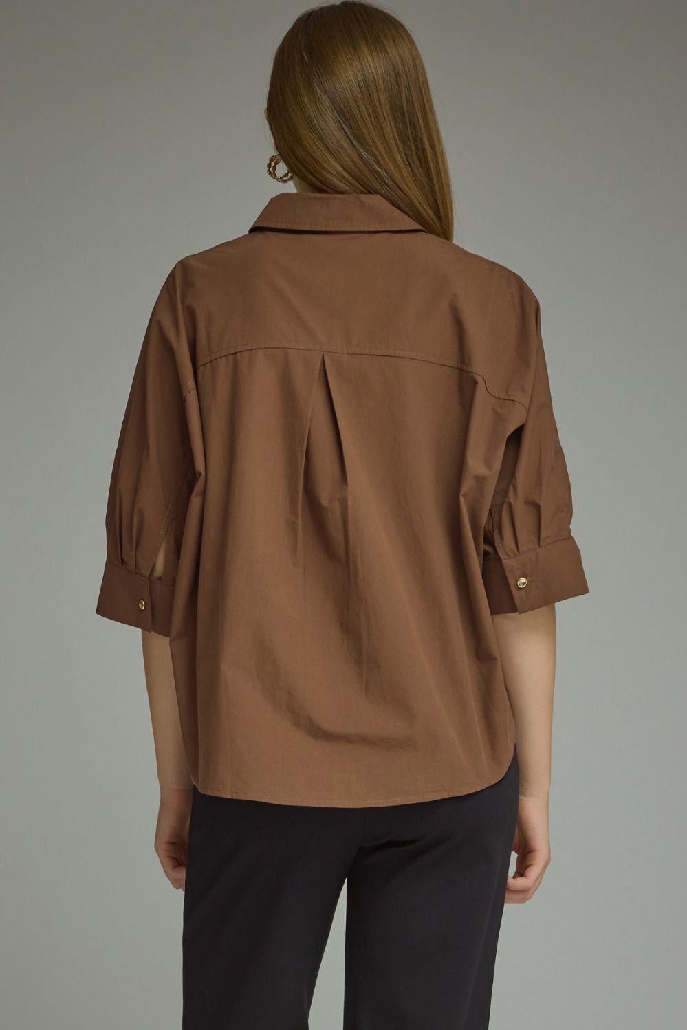 The Bridgette Button Top