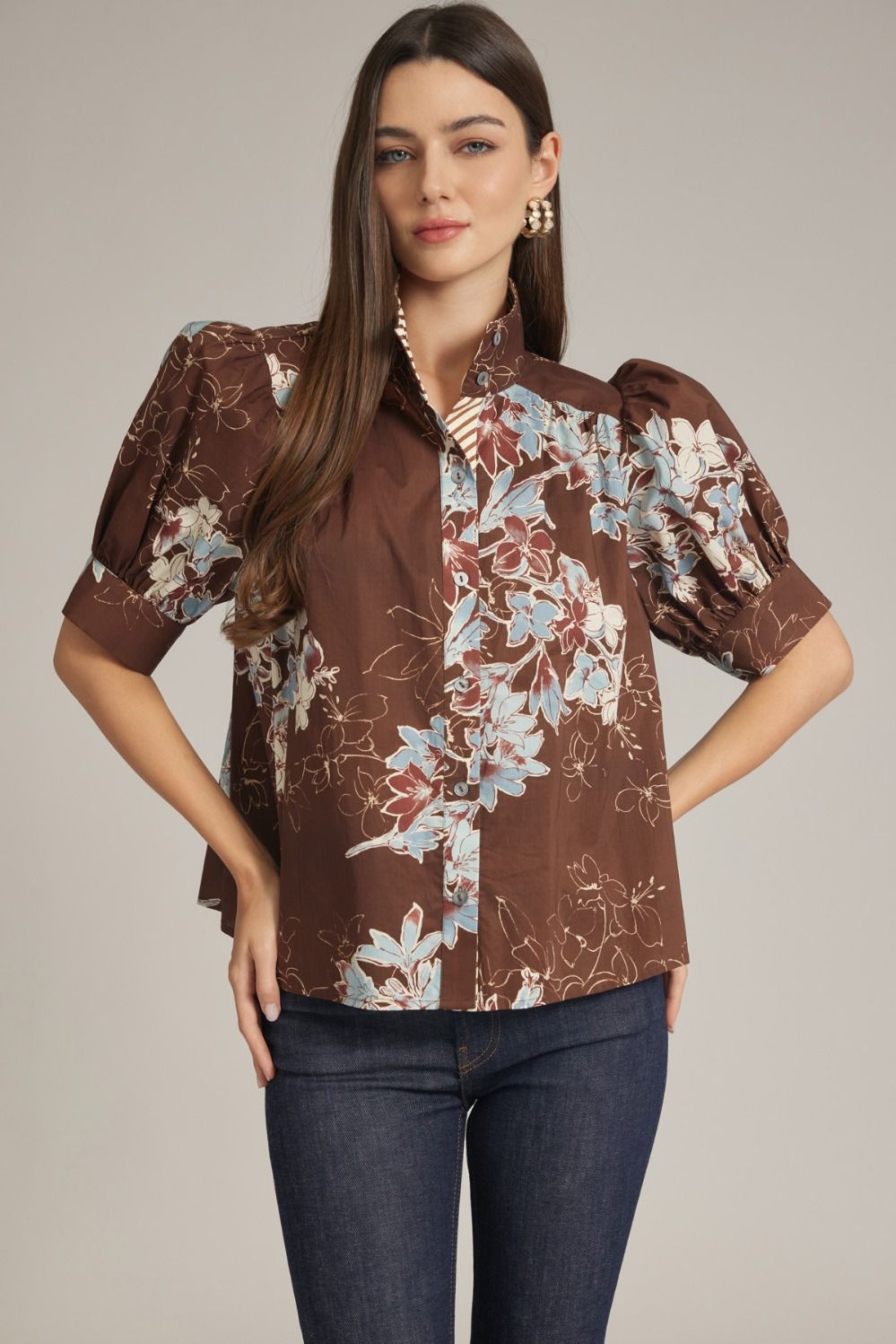 The Frela Floral Top
