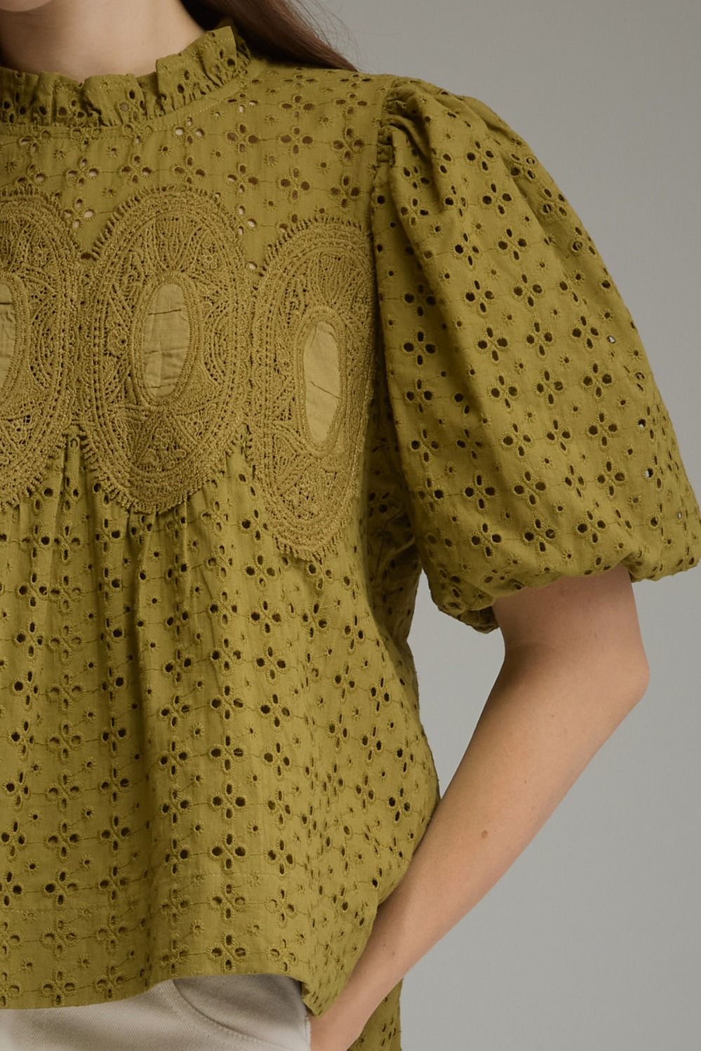 The Ember Eyelet Top