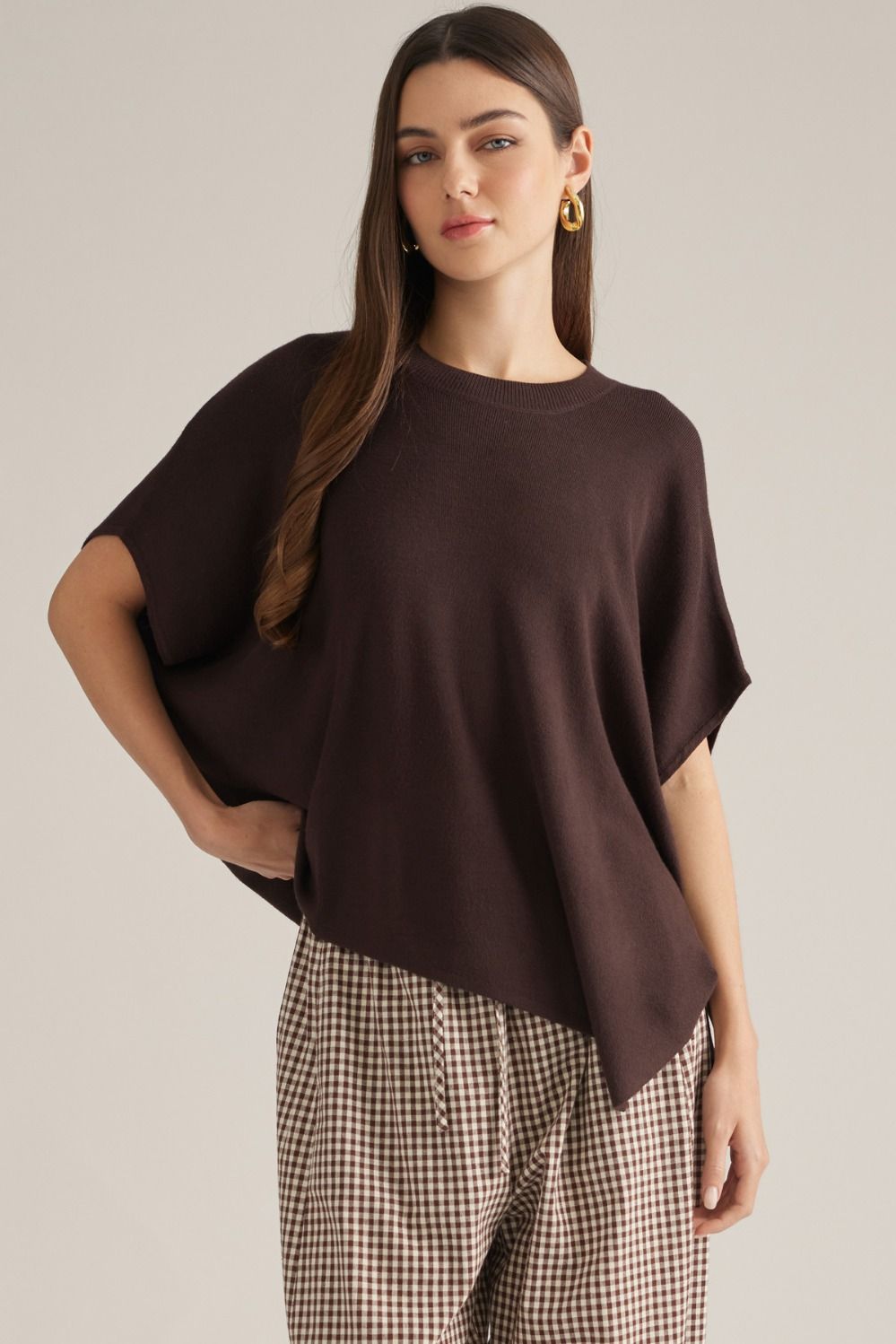 The Palla Poncho Sweater