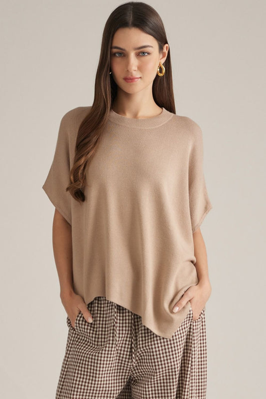 The Palla Poncho Sweater
