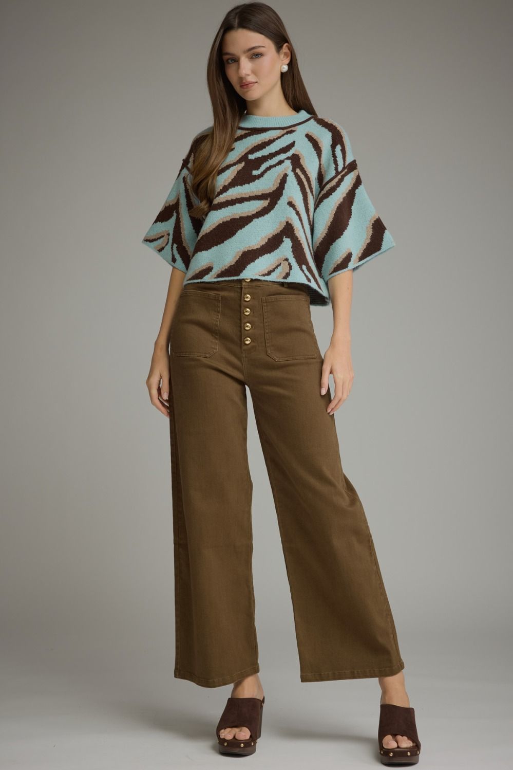The Zana Zebra Sweater