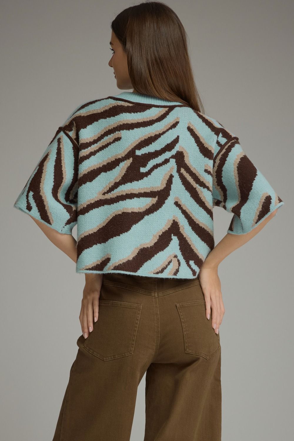 The Zana Zebra Sweater