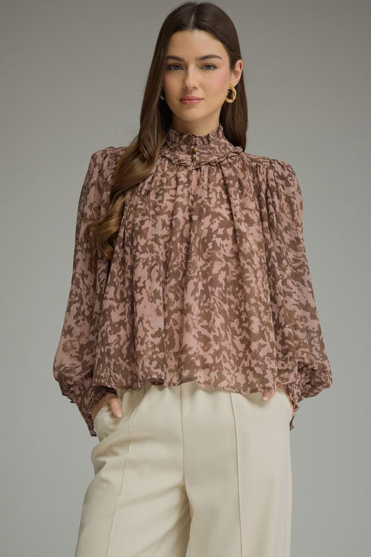 The Prena Printed Blouse