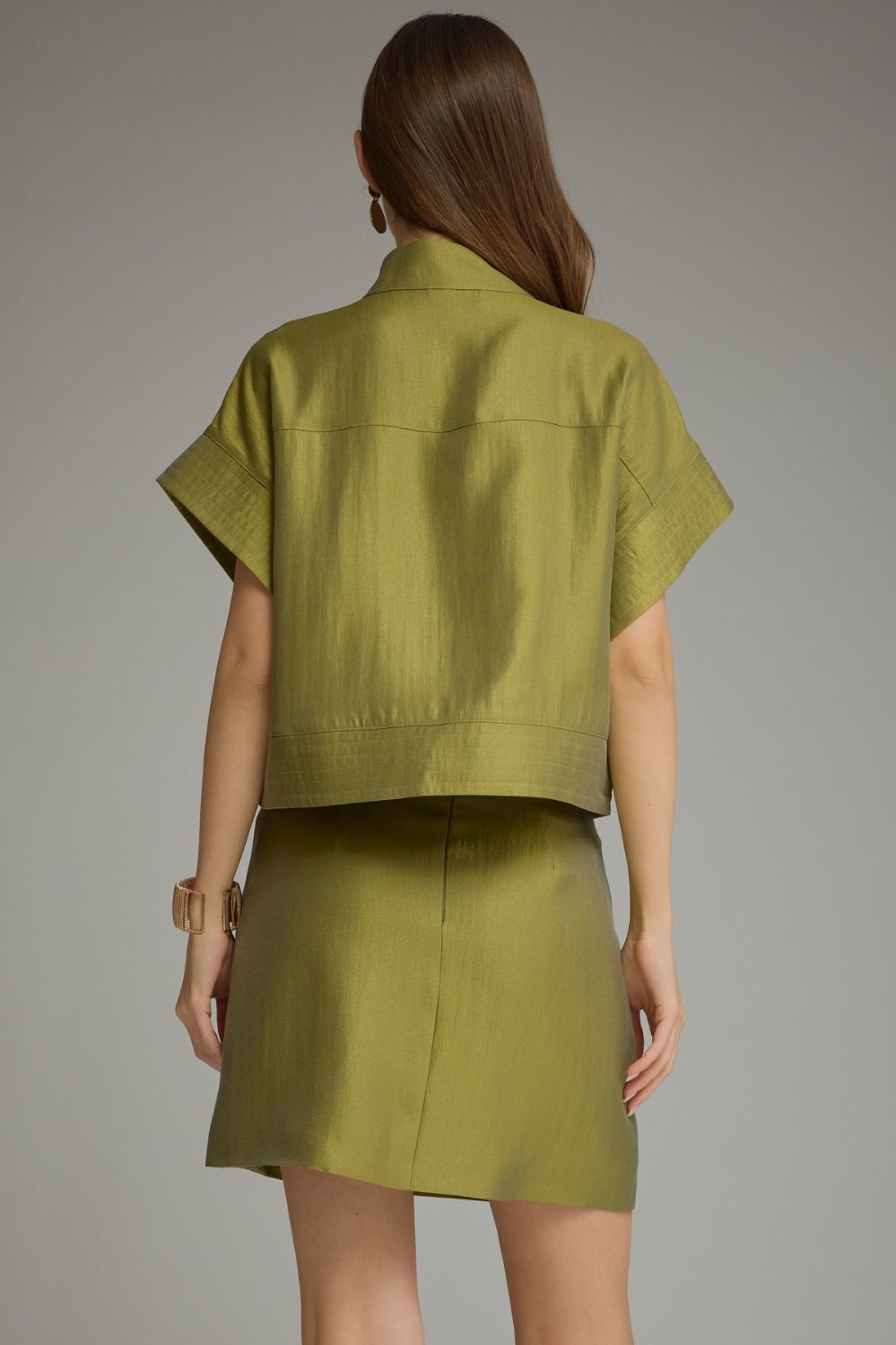The Mellanie Metallic Top