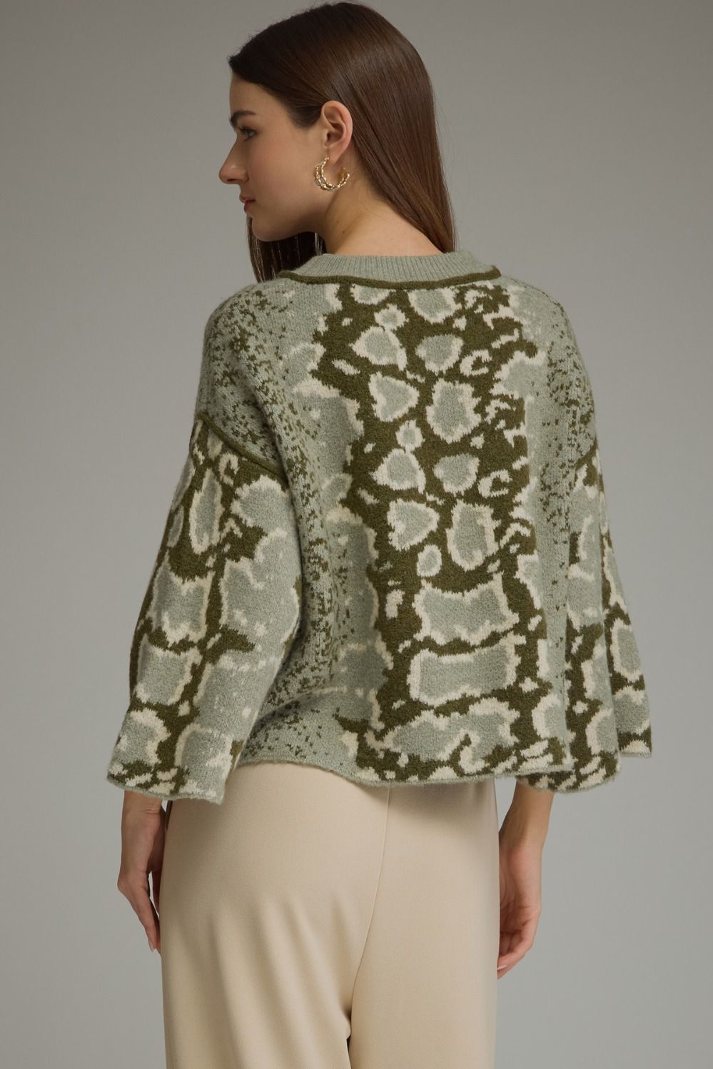 The Abbey Abstract Sweater