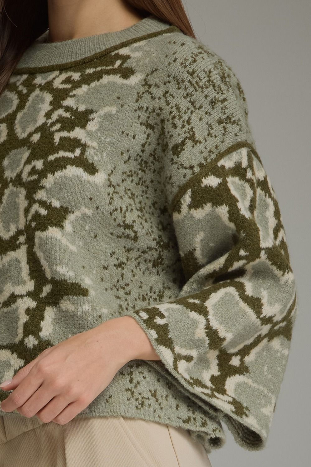 The Abbey Abstract Sweater