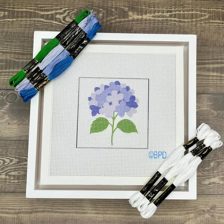 BP/ Blue Hydrangea Needlepoint Kit