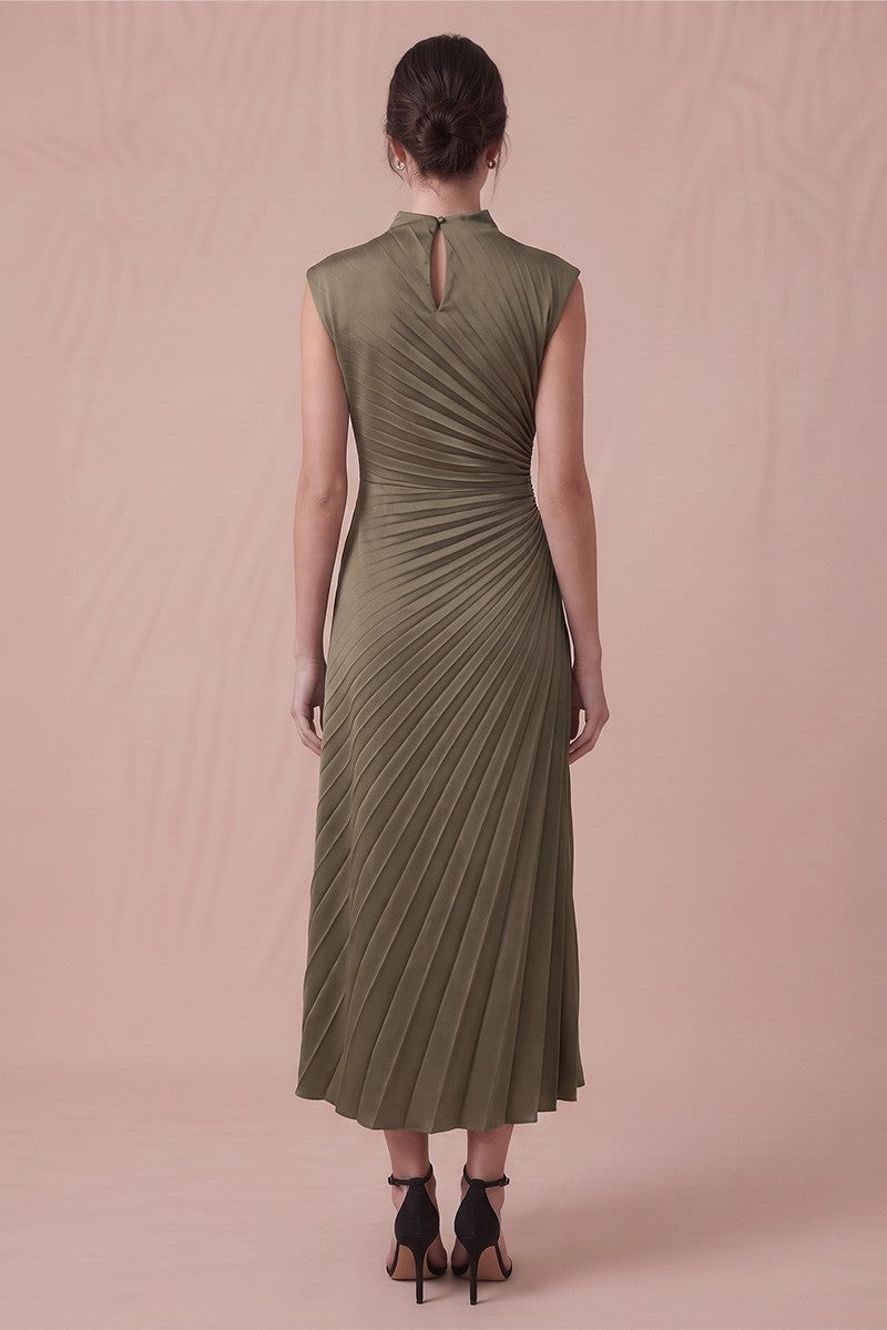 The Prim Pleated Dress