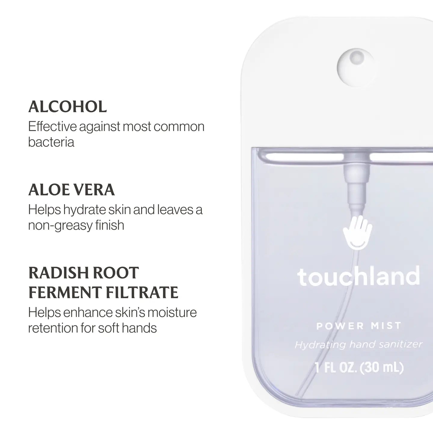 Touchland/ Hydrating Hand Sanitizer/ Beach Coco
