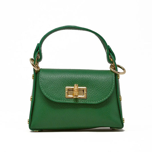 The Bollie Bamboo Bag/ Kelly Green