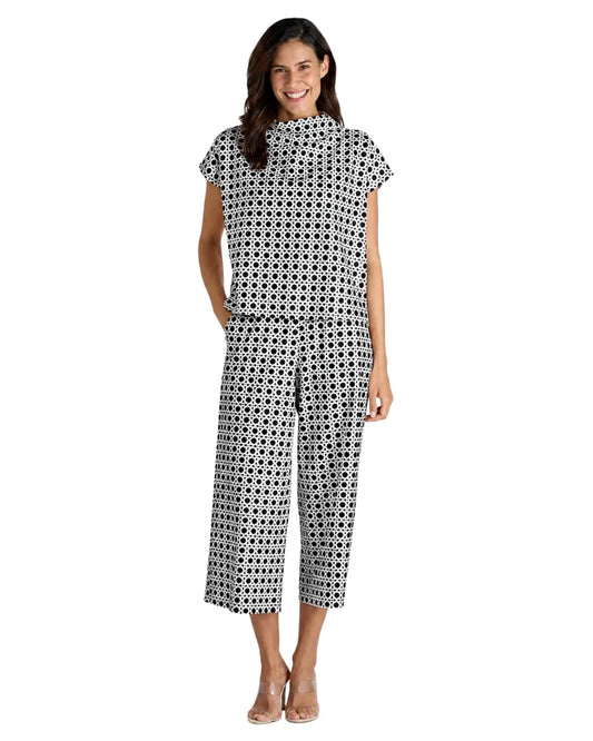 Jude Connally/ The Tillie Top/ Petite Rattan Black