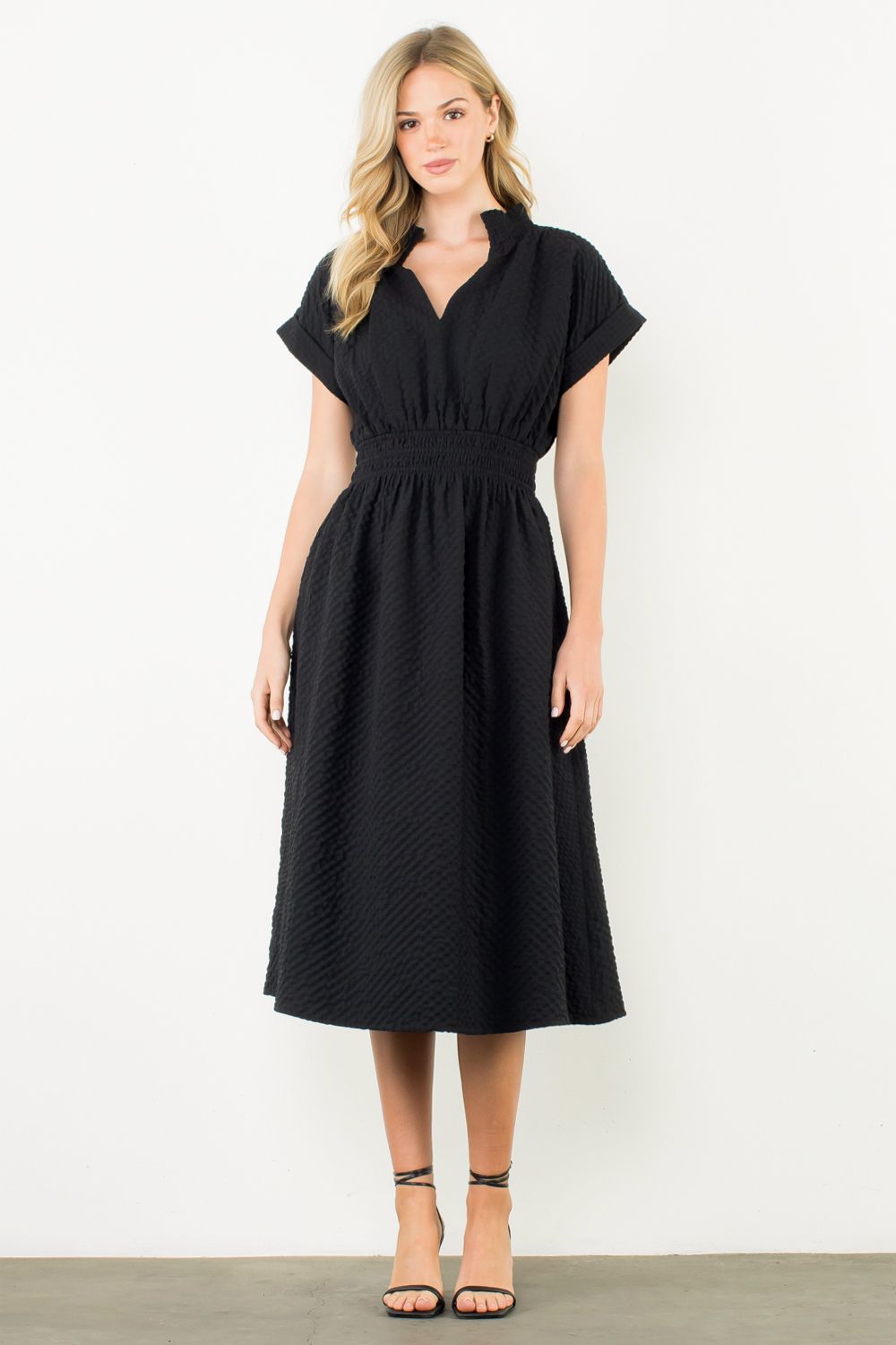 The Tollia Textured Dress