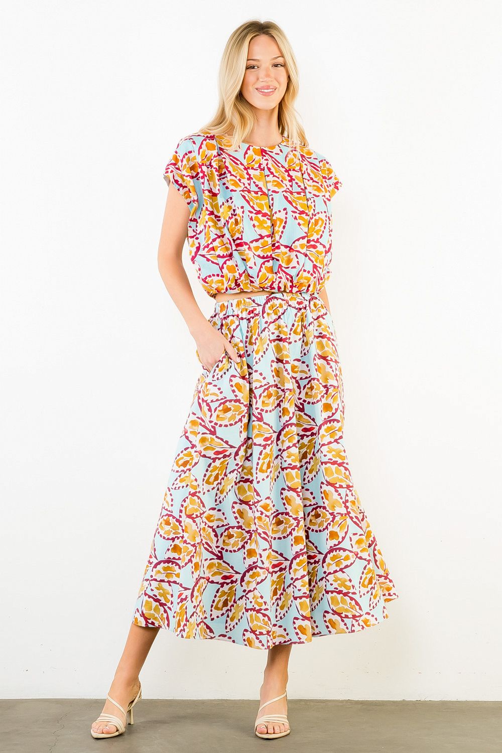 The Prim Pattern Top