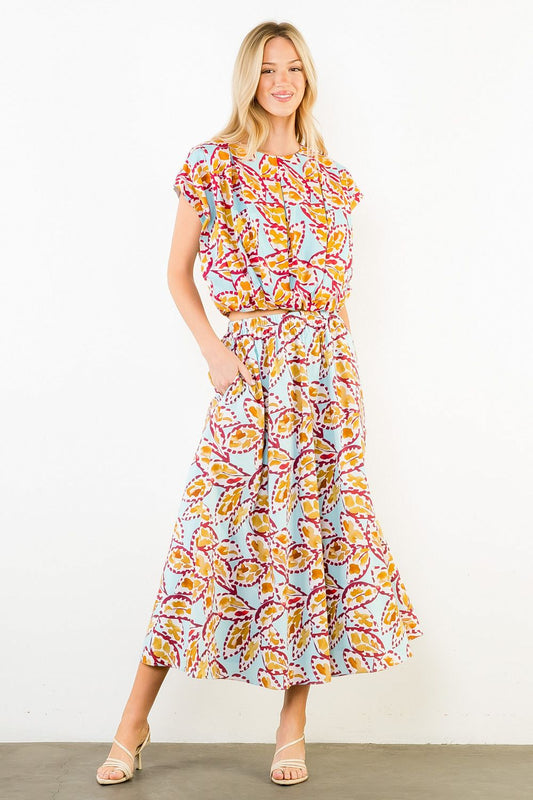 The Prim Pattern Top