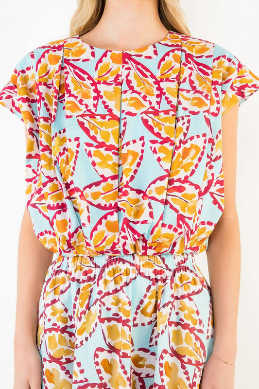 The Prim Pattern Top