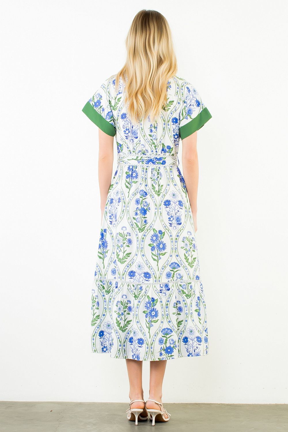 The French Floral Dress