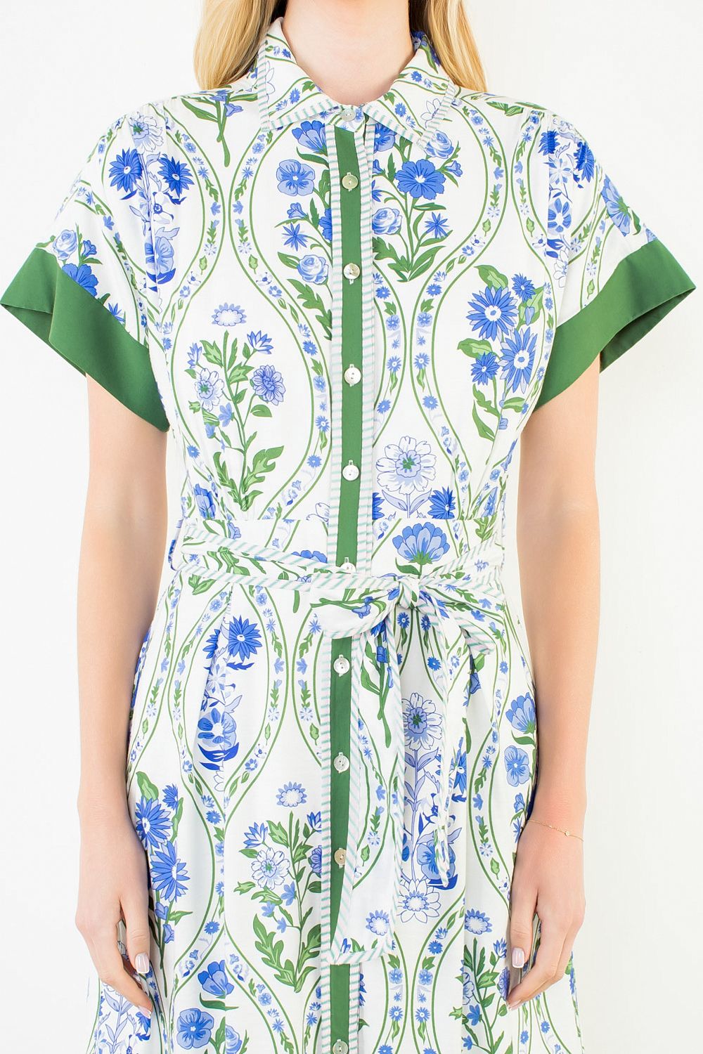 The French Floral Dress
