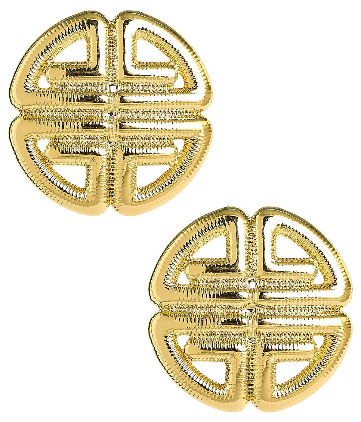 Lisi Lerch/ Greek Gold Key Stud Earring