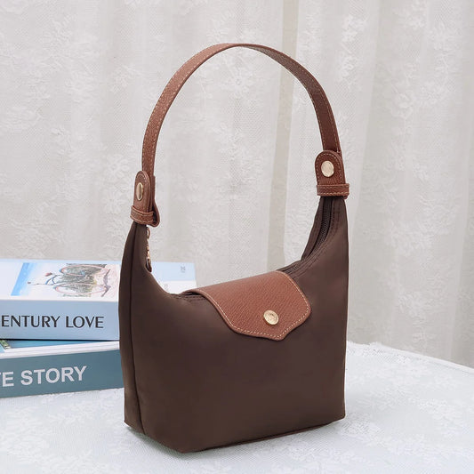 The Nava Nylon Bag/ Coffee
