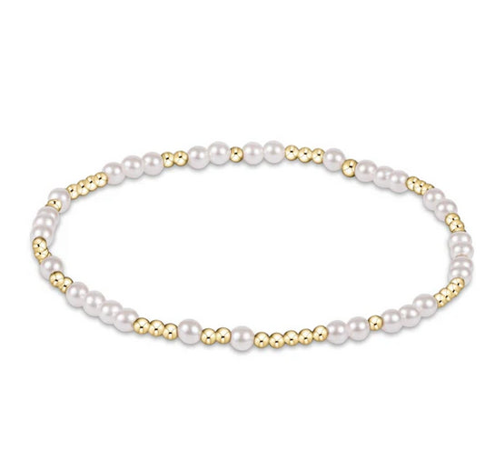 ENewton/Hope Unwritten 3MM Bead Bracelet-Pearl