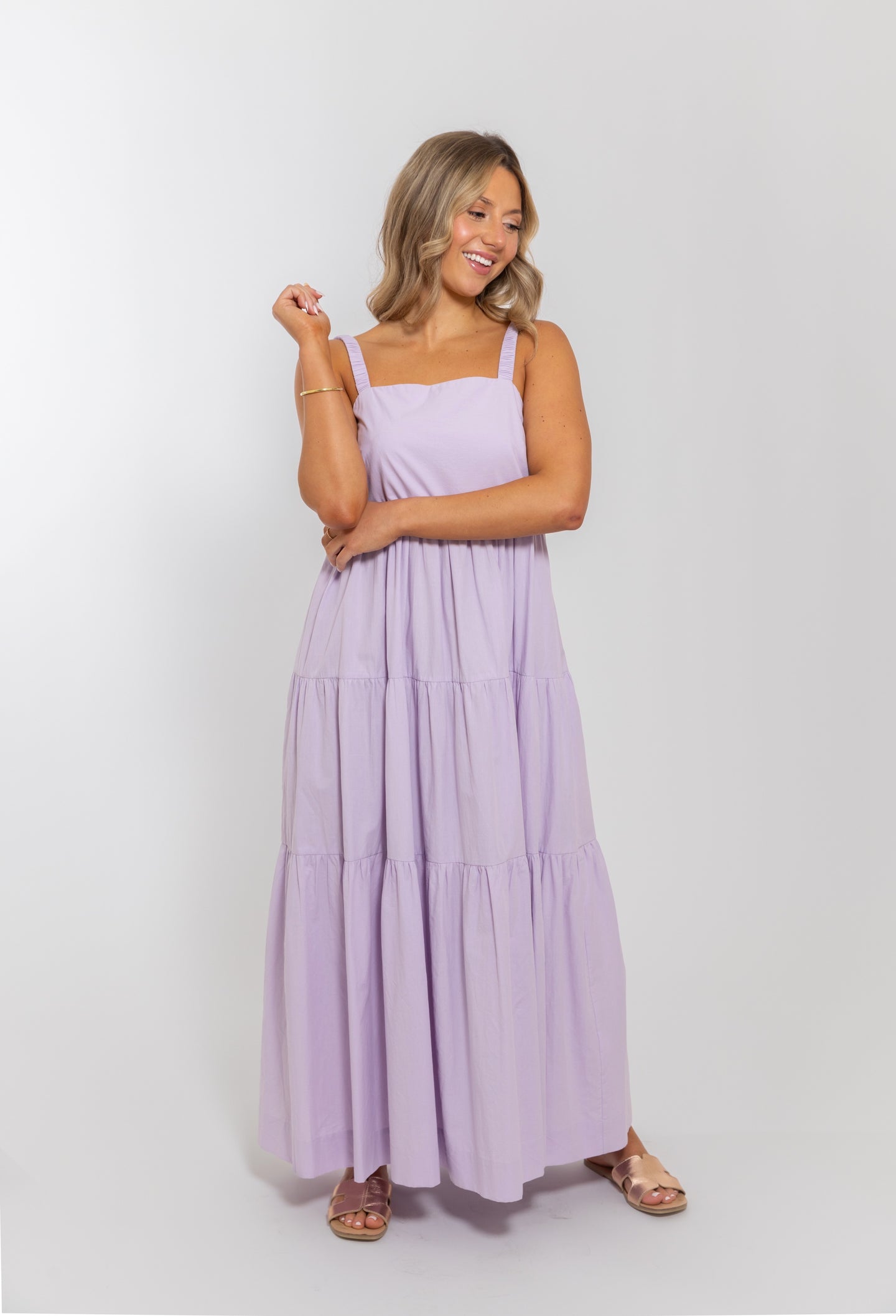 The Leland Lilac Dress
